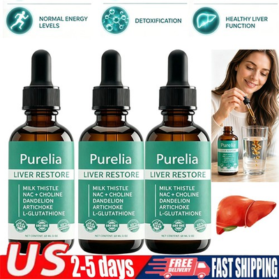#ad Purelia Liver Restore Complete Liver Support Supplement with Milk Thistle Dand $13.99