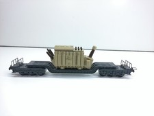 Trix Express H0 20/121 T Tiefladewagen mit Transformator - ohne OVP # 8026