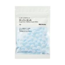 Nueva Tableta MUJI Sin Azúcar Súper Como Nueva - Fuerte Enfriamiento Sabor Menta