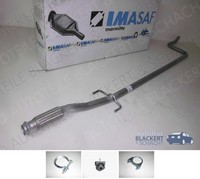Imasaf Auspuff Mittelrohr, MSD für Citroen C3 + Pluriel 1.4 Hdi