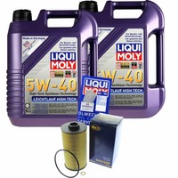 Inspektionskit Filter Liqui Moly ÖL 10L 5W-40 FüR BMW 7Er E38 740I Il 750I