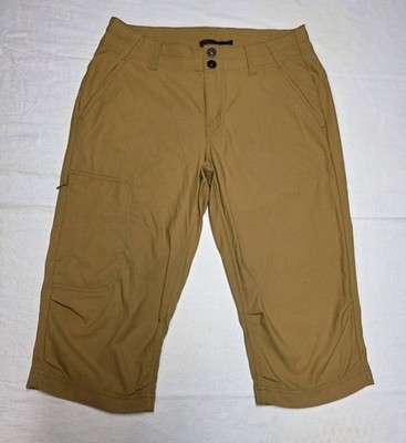 Womens PrAna Embark Hike Shorts 10 Pocket Long Trail Alana Prana Knicker  NWOT