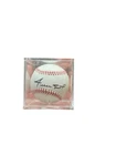 Willie Mays Autographed Baseball And Picture Of “The Catch”