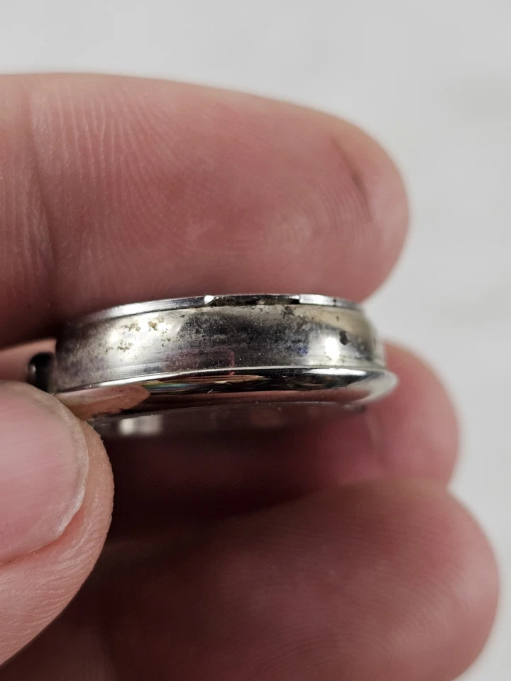 Супер редкий серебристый циферблат для часов SHABLOOL — ремешок не требует батареи - Изображение 4 из 4