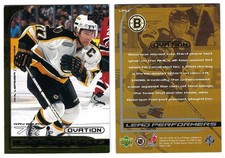 1999-00 Upper Deck Ovation Lead Performers LP11 Ray Bourque