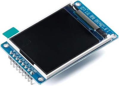 1.8 Inch TFT LCD Screen Display Module for Arduino, 128x160 ST7735 3.3V SPI I...