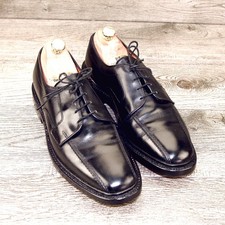 Allen Edmonds HILLCREST Bicycle Toe Derby  8 D  Black * add $15 new Trees