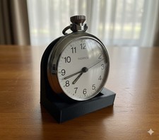 3D Printed Pocket Watch Display Stand | Minimalist Desktop Holder