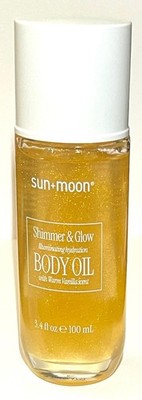 Shimmer & Glowminating Hydration Body Oil with Warm Vanilla Scent