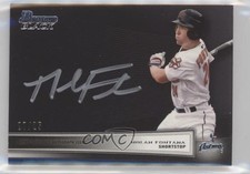 2012 Bowman Bowman Black Collection Auto 7/25 Nolan Fontana #BBC-NF Auto 3q5
