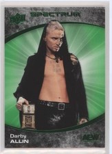 2021 Upper Deck AEW Spectrum Green /25 Darby Allin #22 Rookie RC