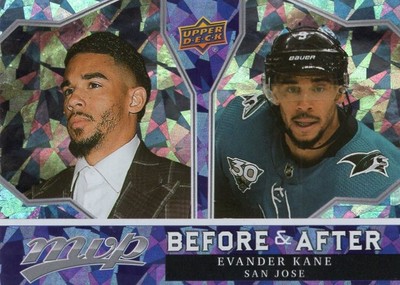 Evander Kane 2021-22 MVP Hockey  Before and After  BA-7 NHL San Jose Sharks