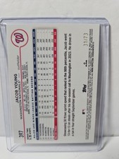 2024 Topps Series 2 - Jacob Young #397 (RC) #31/73