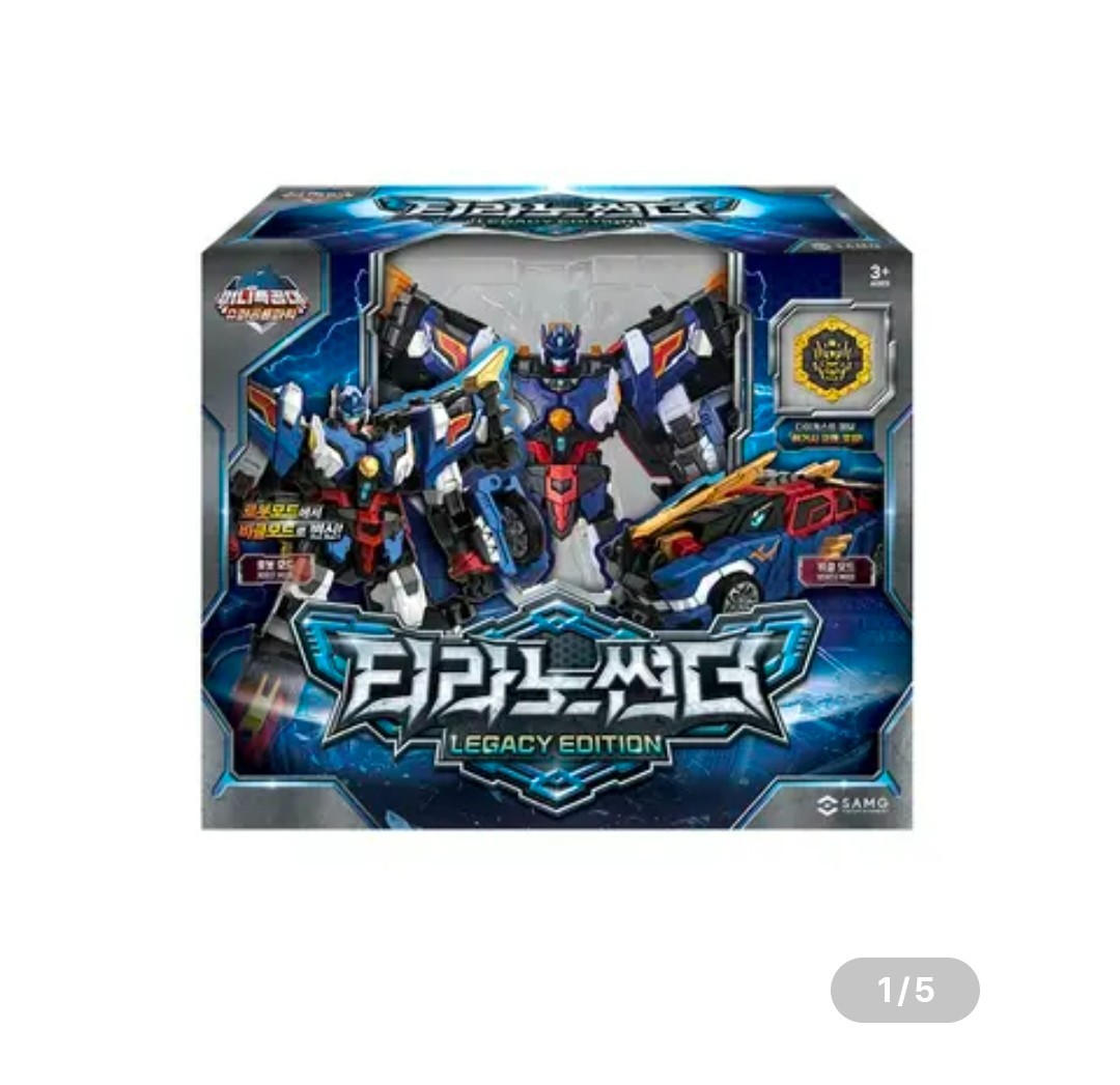 Miniforce Super Dino Power Tyranno Thunder Legacy Edition