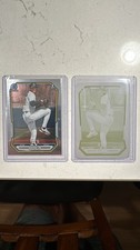 2026 Bowman Baseball Wei-En Lin 1st Bowman Yellow Printing Plate and 1st Chrome