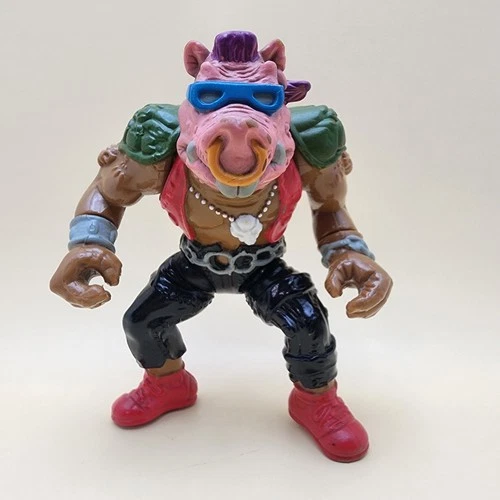 Teenage Mutant Ninja Turtles TMNT (Vintage 1988) Soft Head BEBOP 5" Figure