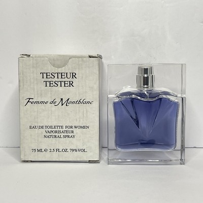 FEMME De MONTBLANC Eau De Toilette Spray 2.5oz /75mL For Women -New In White Box
