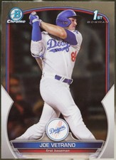 2023 Bowman Draft #BDC-91 Joe Vetrano Chrome Baseball NM