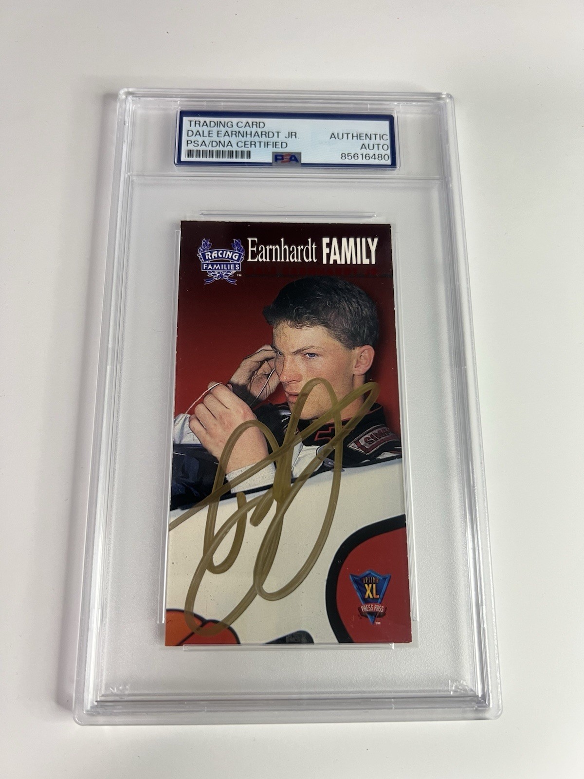Dale Earnhardt Jr autographed 1994 Optima XL #46 Signed NASCAR RC Auto - PSA DNA