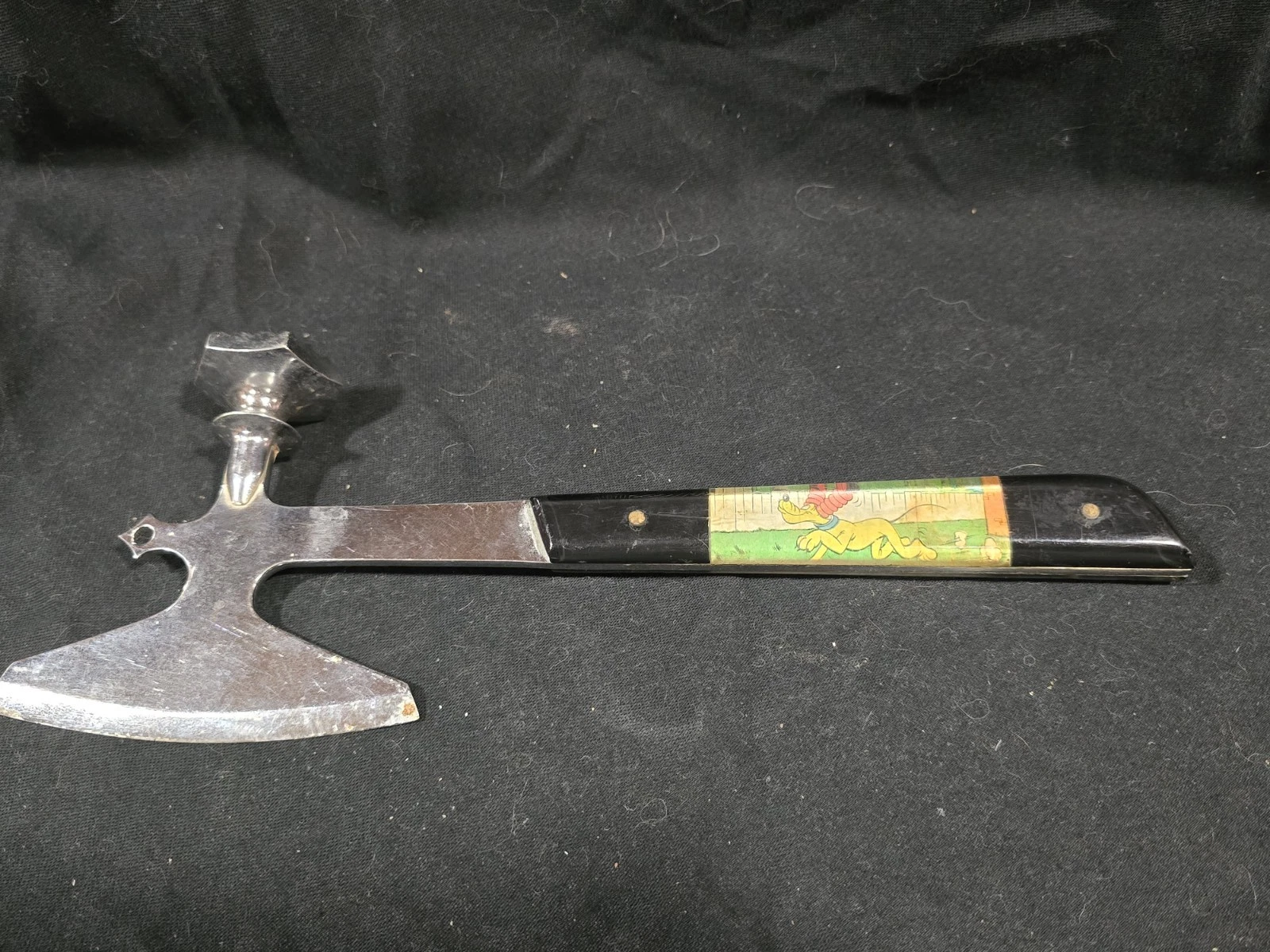 Vintage Disney Meat Tenderizer With Pluto On One Side And Mickey And Gang Other.
Opens in a new wind