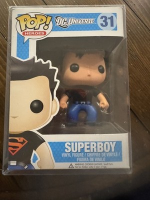 New Funko Pop DC Comics Universe 31 Superboy Superman Vinyl Figure Vaulted