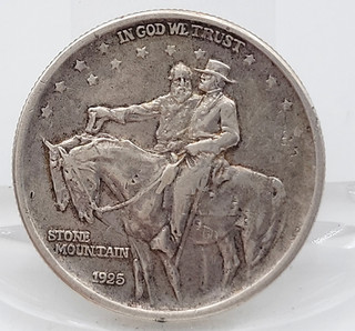 1925 Stone Mountain Half Dollar Silver 50C Circulated Lot. H7