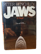 FIRST EDITION SIGNE JAWS BY PETER BENCHLEY AND STEVEN SPIELBERG best copy ever
