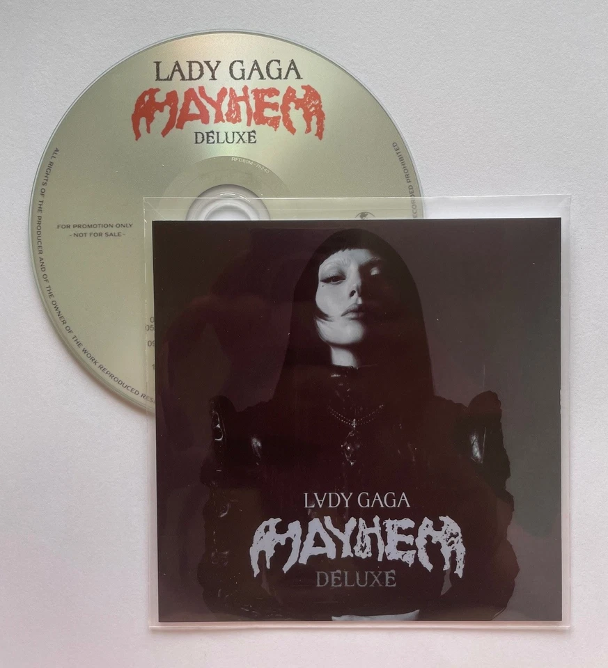 Lady Gaga - Mayhem (Deluxe) | 18 Tracks Promo CD Album - image 3 of 3