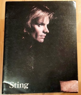 Tourbook STING 1987/88++STING Nothing Like The Sun World Tour 1987/88++12 Seiten