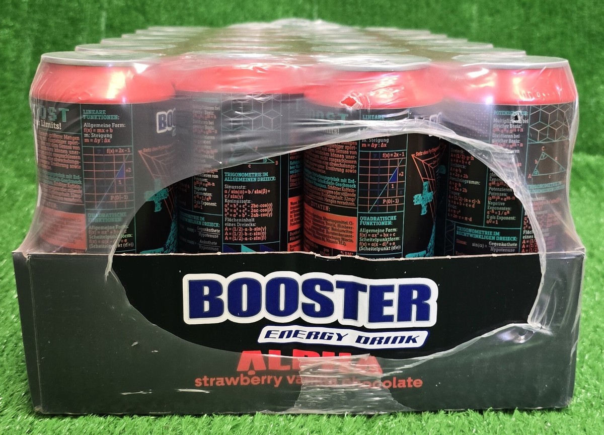 Booster Energy Drink Juicy 0,33 Liter Dose, 24er Pack Von Netto Marken
