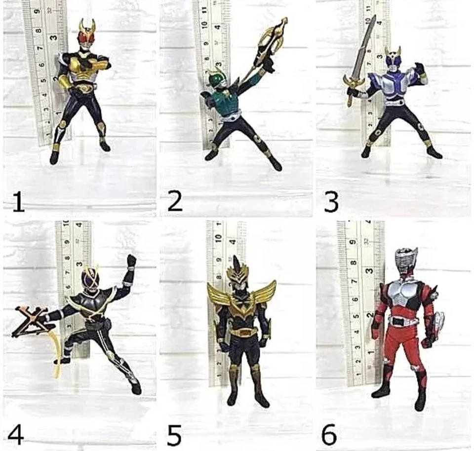 FIGURA DE GASHAPON MONSTRUO KAIJU KAIJIN JINETE CAMEN ENMASCARADO Nº 1-24 BANDAI LOTE 6 Foto 2 de 4