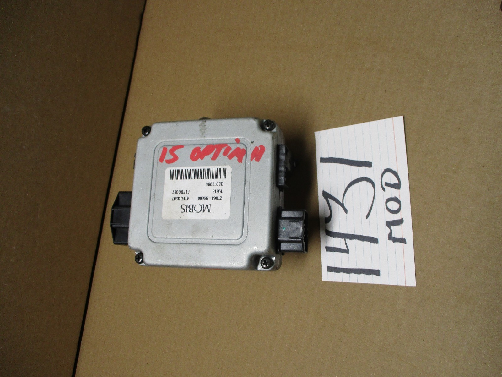 2015 Kia Optima Power Steering Control Module Computer #1431-MOD 