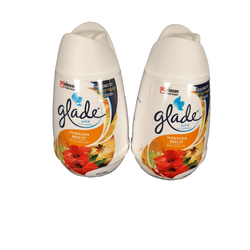 Glade Solid Air Freshener Hawaiian Breeze 6 oz Pack 2 White (ASJ253
