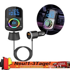 Bluetooth5.0 Wireless Auto FM Transmitter MP3...