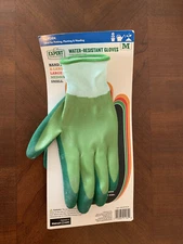 Expert Gardener Water Resistant Gloves Size M Medium