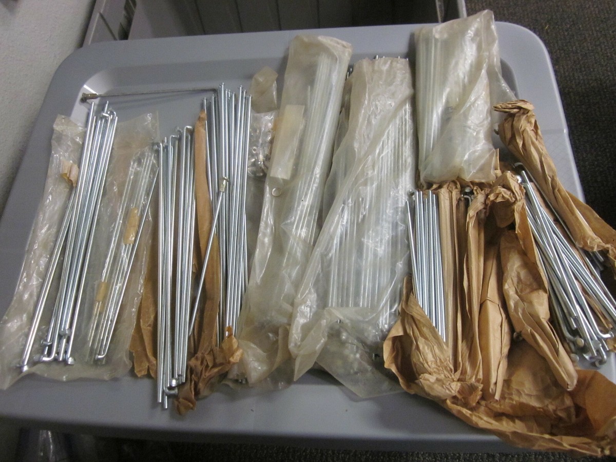 NOS Japanese Motorcycles Difrerent Sizes Spokes (Over 100pcs ) LOT