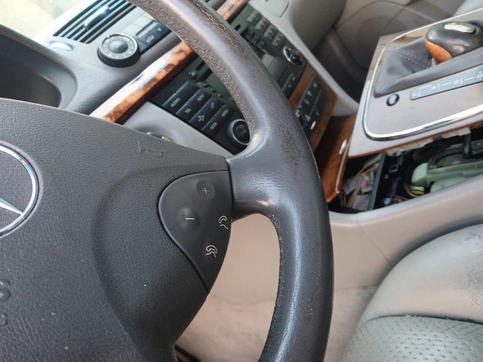 03 Mercedes E500 Fábrica OEM Volante Gris W211 Foto 3 de 4