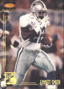 1995 Images Limited Icons Dallas Cowboys Football Card #I5 Emmitt Smith 