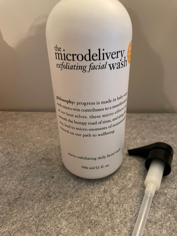 PHILOSOPHY The Microdelivery Exfoliating Facial Wash 32 Fl. Oz. NEW w