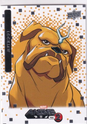2023 Upper Deck Marvel Anime Vol. 2 No. 49 Lockjaw