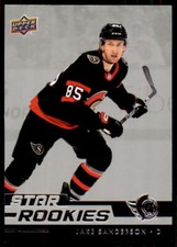 2022-23 Upper Deck NHL Star Rookies Box Set #7 Jake Sanderson
