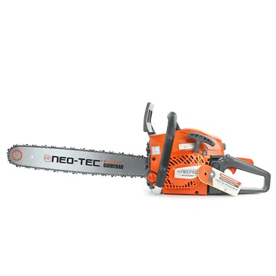 62CC 2-Stroke Gasoline Chainsaw – 20" Bar, Top Handle, 2.6kW, For Wood Cutting