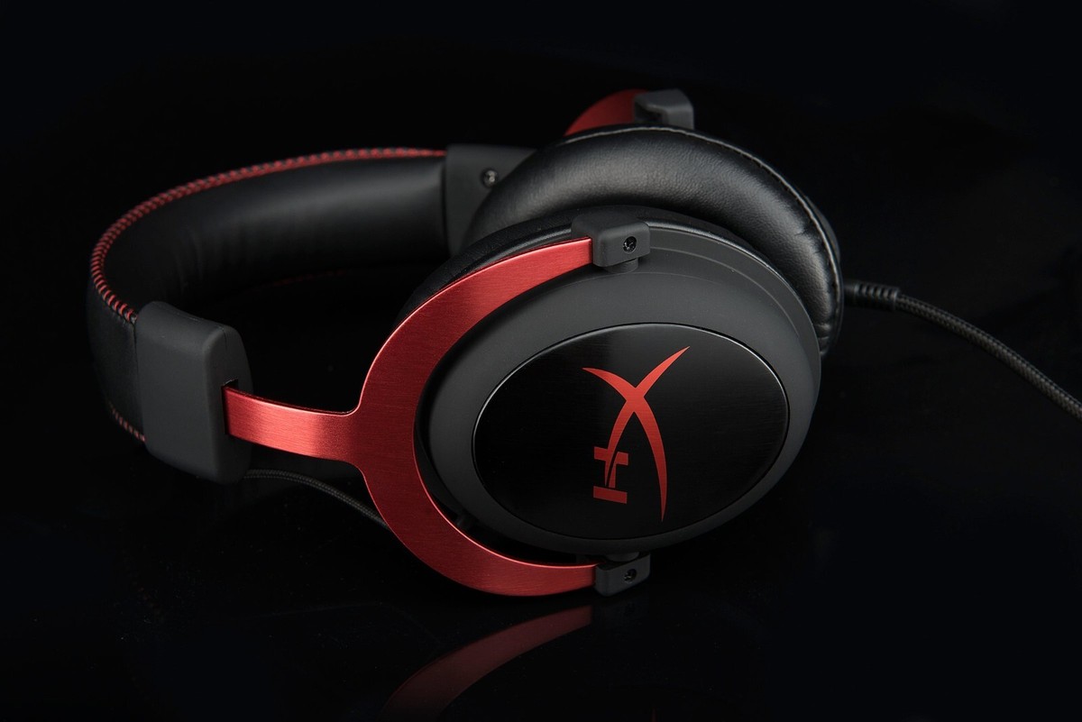 HyperX Cloud II Red Gaming Headset Surround Sound PC PS4 Xbox