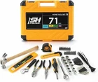 Handyman 71 Pc. Tool Set, Ratchet Sockets Screwdriver Bits Pliers in Carry Case
