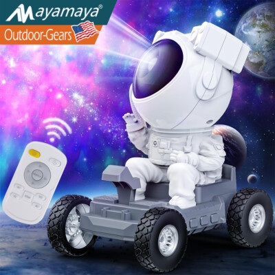 Astronaut Galaxy Projector Starry Nebula Ceiling LED Night Lights for Home Decor