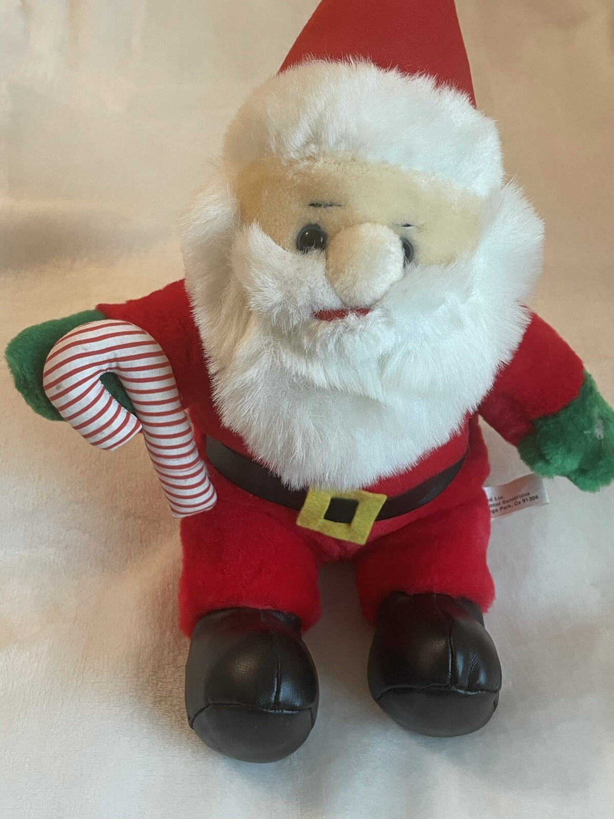 vintage plush santa claus