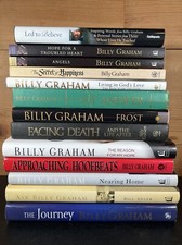 Billy Graham 13-Book Lot (10 Hardcover, 3 Trade PB)