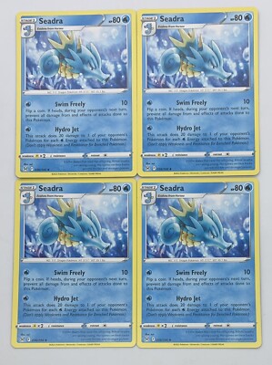 POKEMON TCG LOST ORIGIN Seadra x4 4x Uncommon Playset #036/196 Pack ...