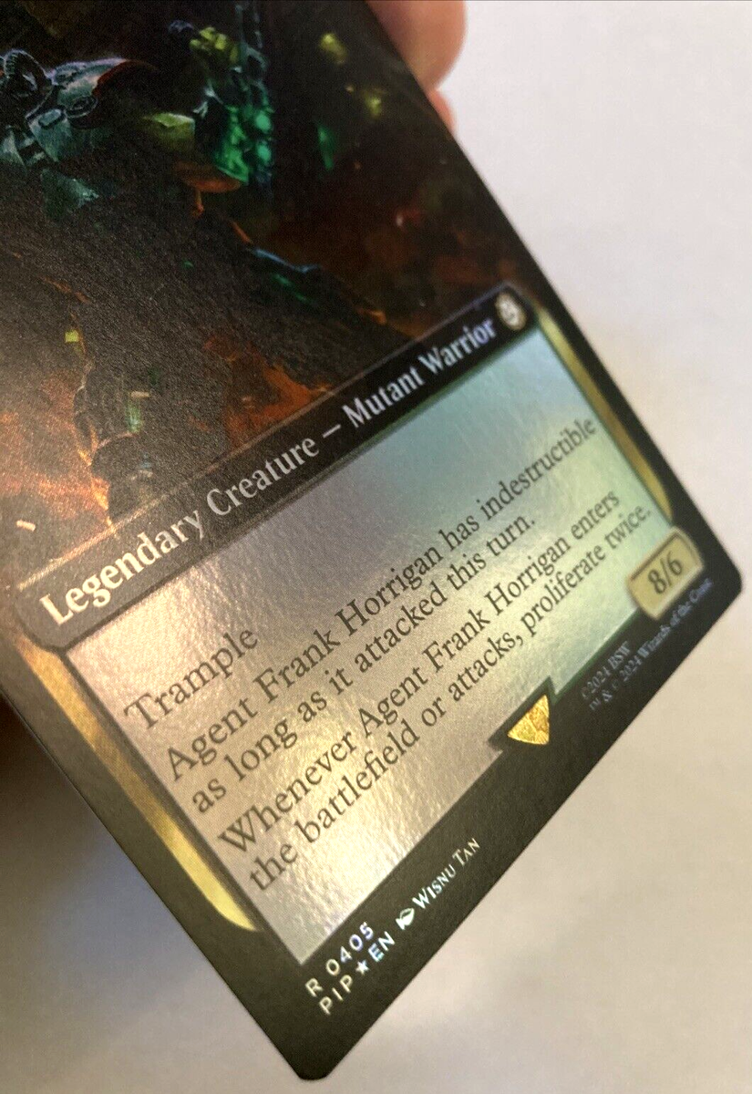 frank horrigan mtg card Agent Frank Horrigan [89] [Fallout] [Foil] – Face to Face Games main image 1