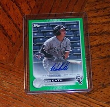 2022 Pro Debut Base Auto Green #PD-63 Wes Kath 34/99 - ACL White Sox